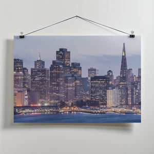 Art Prints of San Francisco Skyline