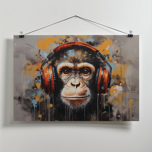 Art Prints of DJ Monkey