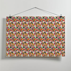 Art Prints of Fresh fruits pattern 3