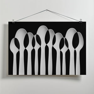 Art Prints of Spoons Abstract: Forest