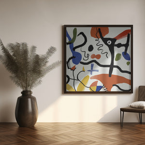 Art Prints of Abstract Floating pieces