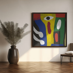 Art Prints of Abstract portrait IV