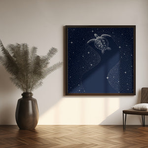Art Prints of Starry Turtle