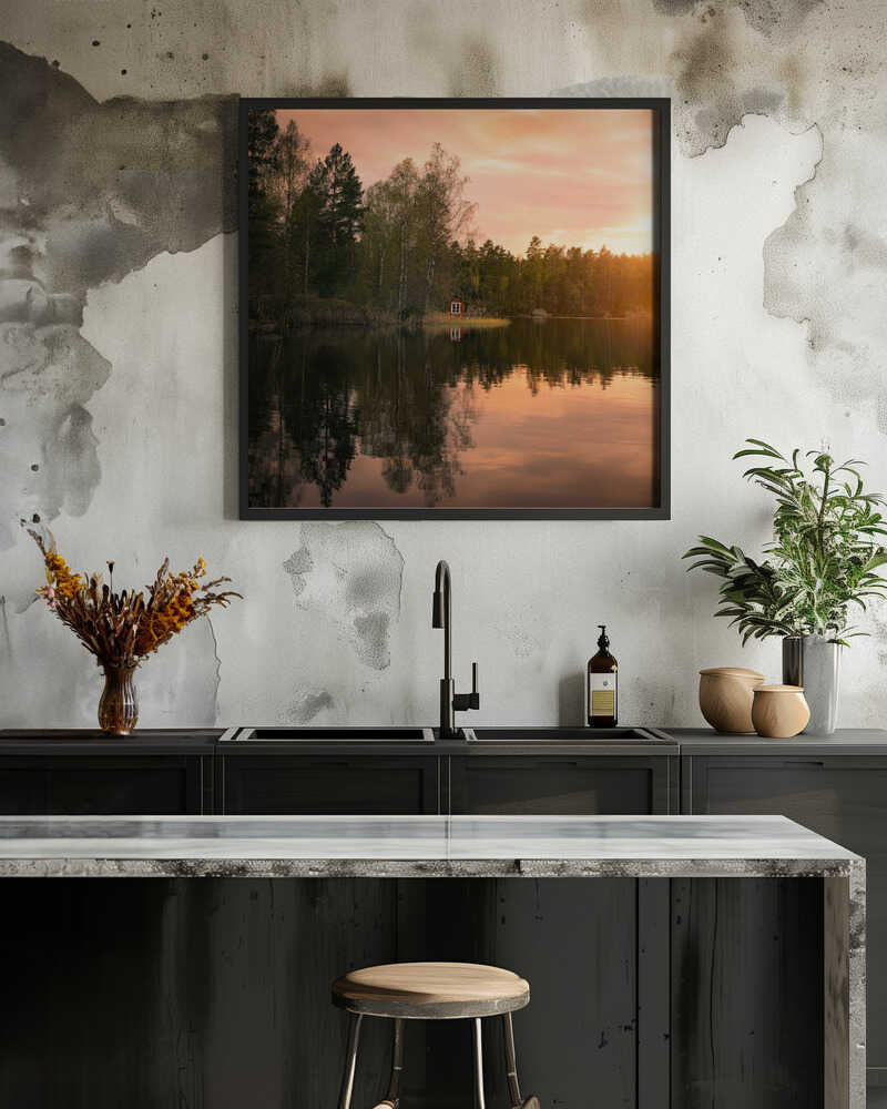 The little red house