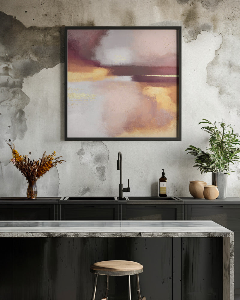 Art Prints of Burgundy Sunset