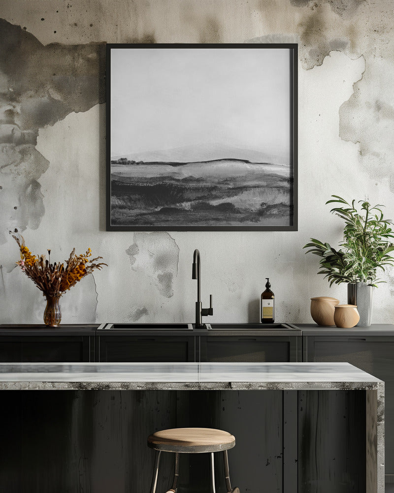 Art Prints of Mono Landscape No1