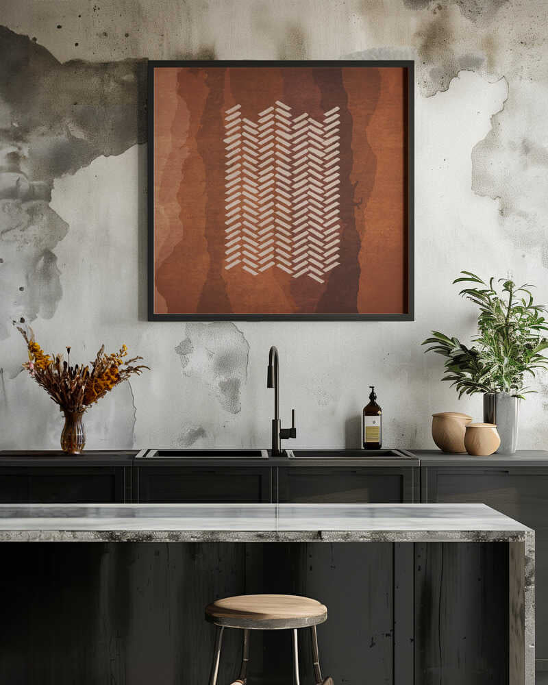 Rustic Herringbone