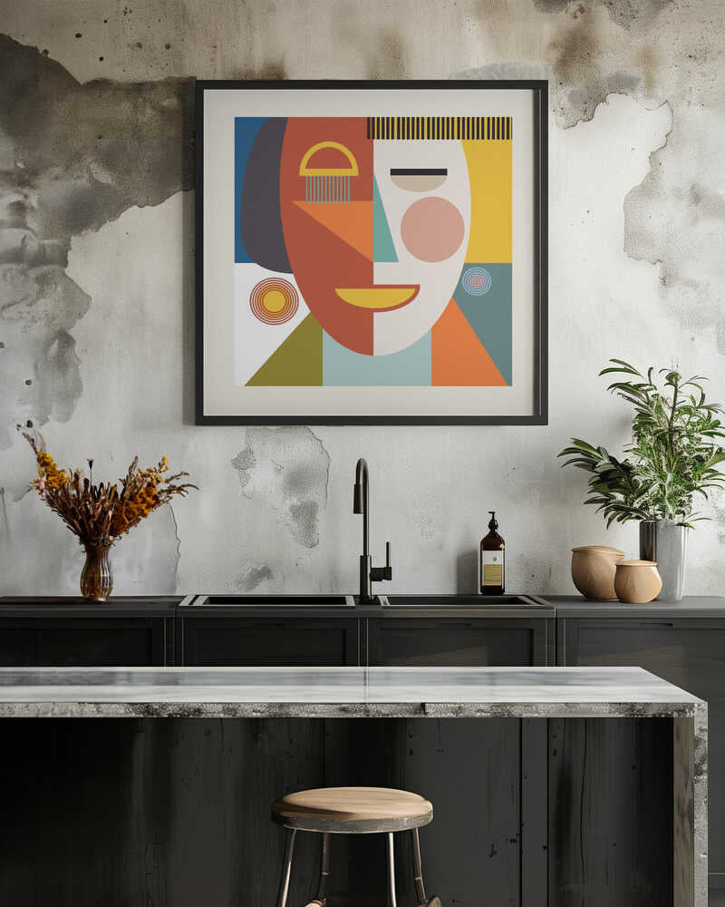 Faces Stripes Minimal Kopie