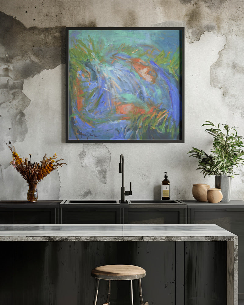 Expressionist Colorful Abstract