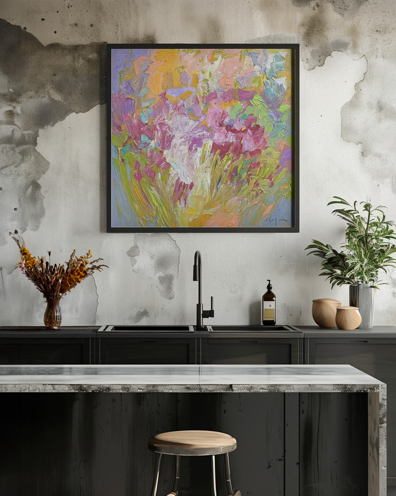 Brushstrokes Colorful Palette