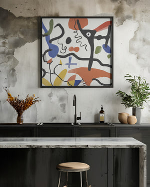 Art Prints of Abstract Floating pieces