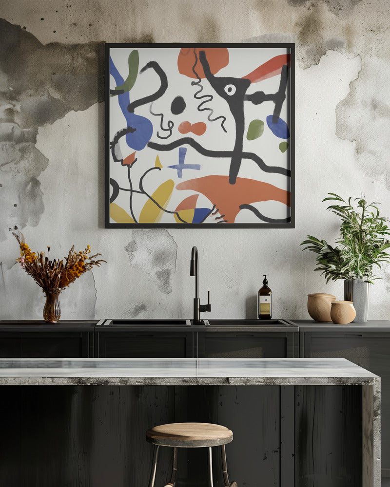 Art Prints of Abstract Floating pieces