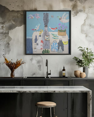 Art Prints of Six Vases