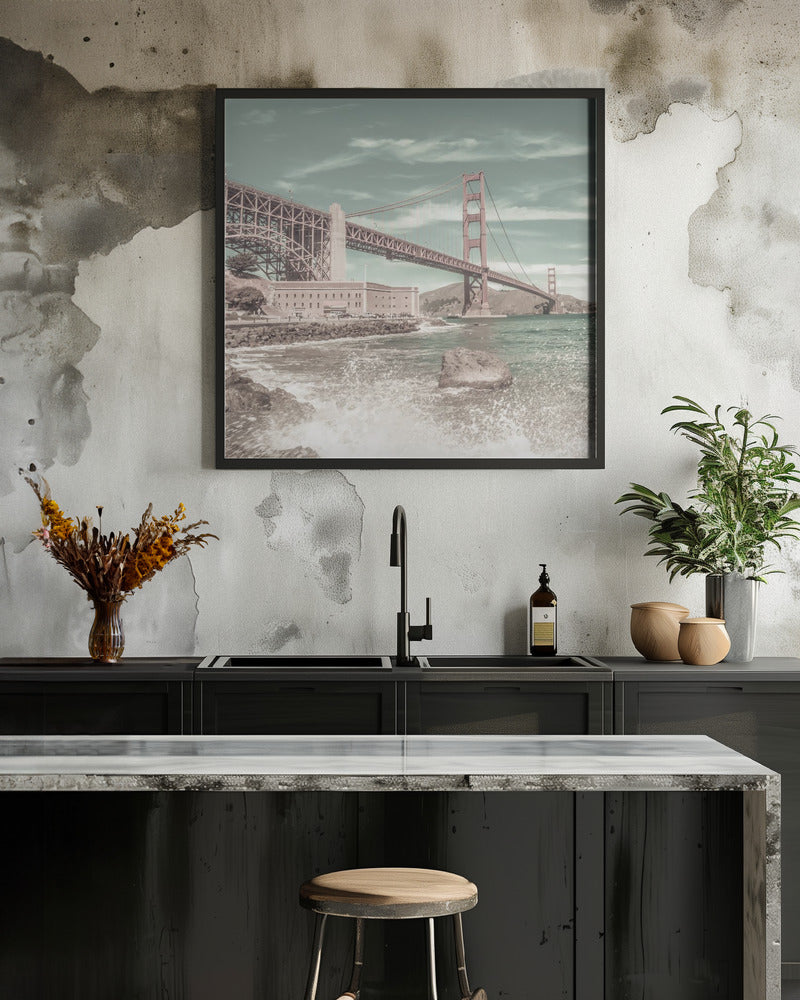 GOLDEN GATE BRIDGE Coastline Impression | urban vintage style