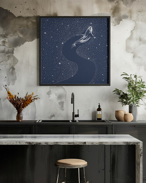 Art Prints of Starry Orca