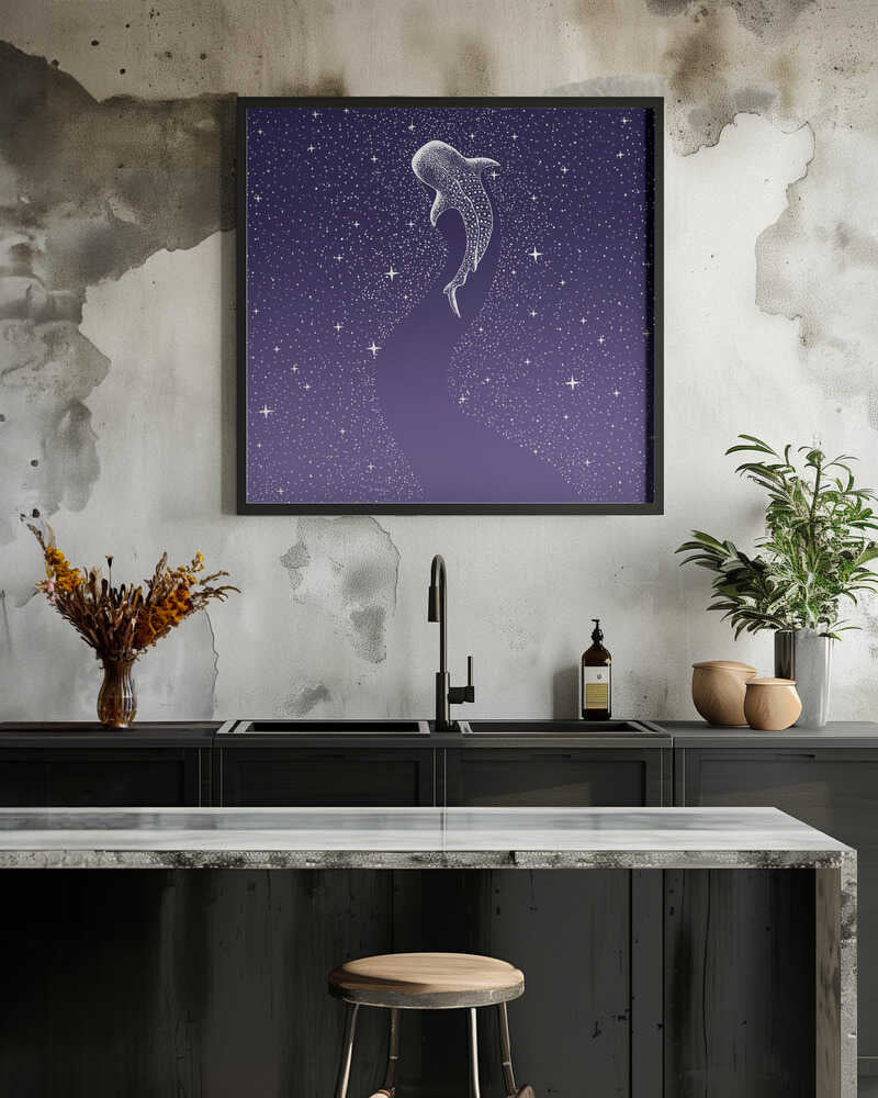 Star Eater Dark Blue To Purple Grad