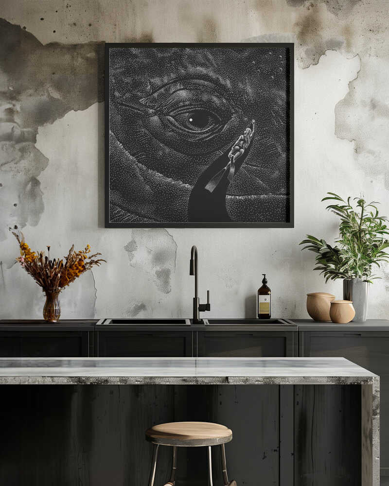 In the Whale's Eye Blue Version