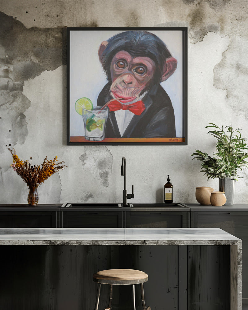 Monkey in a Tuxedo