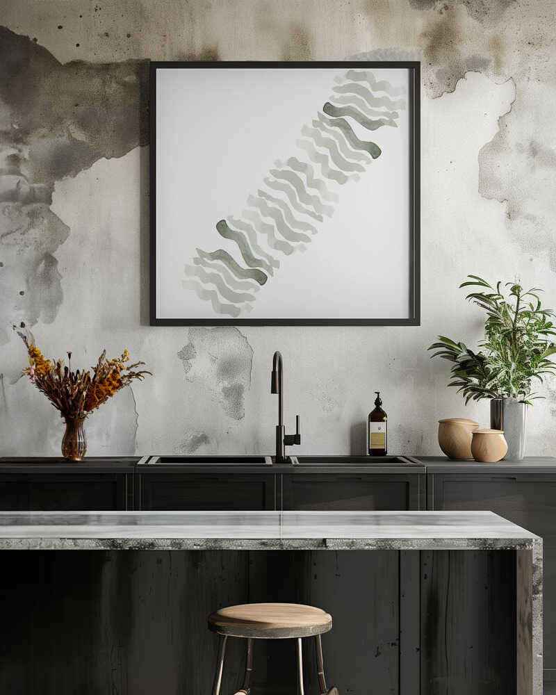 Grey Minimal Abstract Lines 1