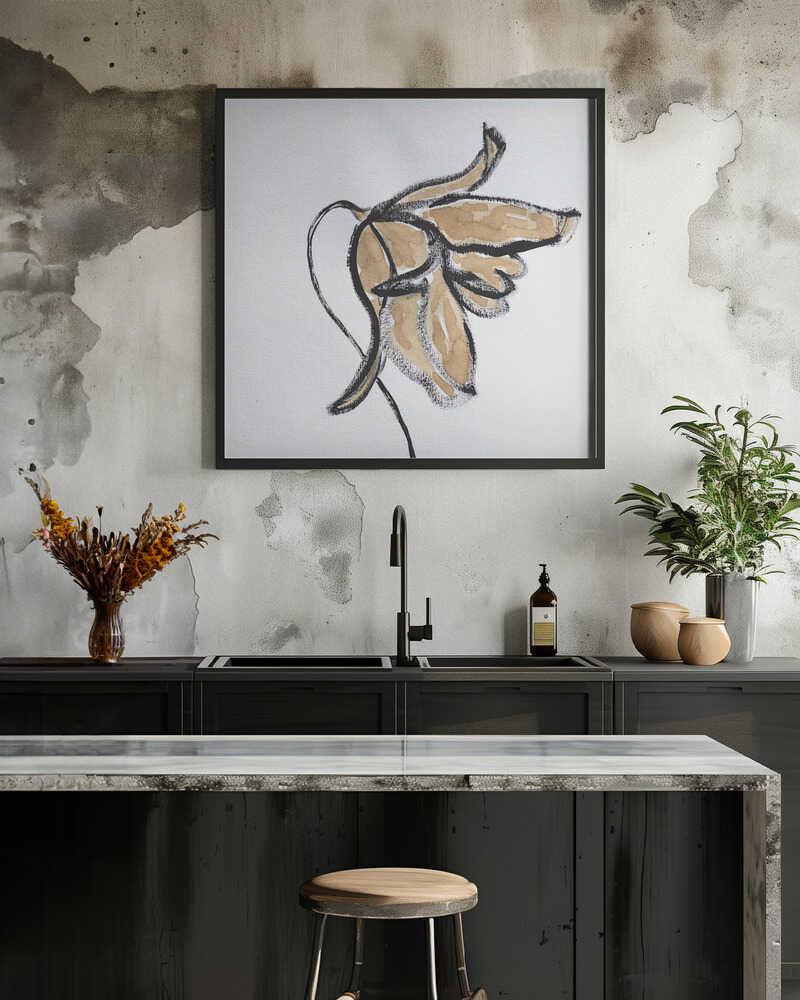 Faded Blossom Sketch