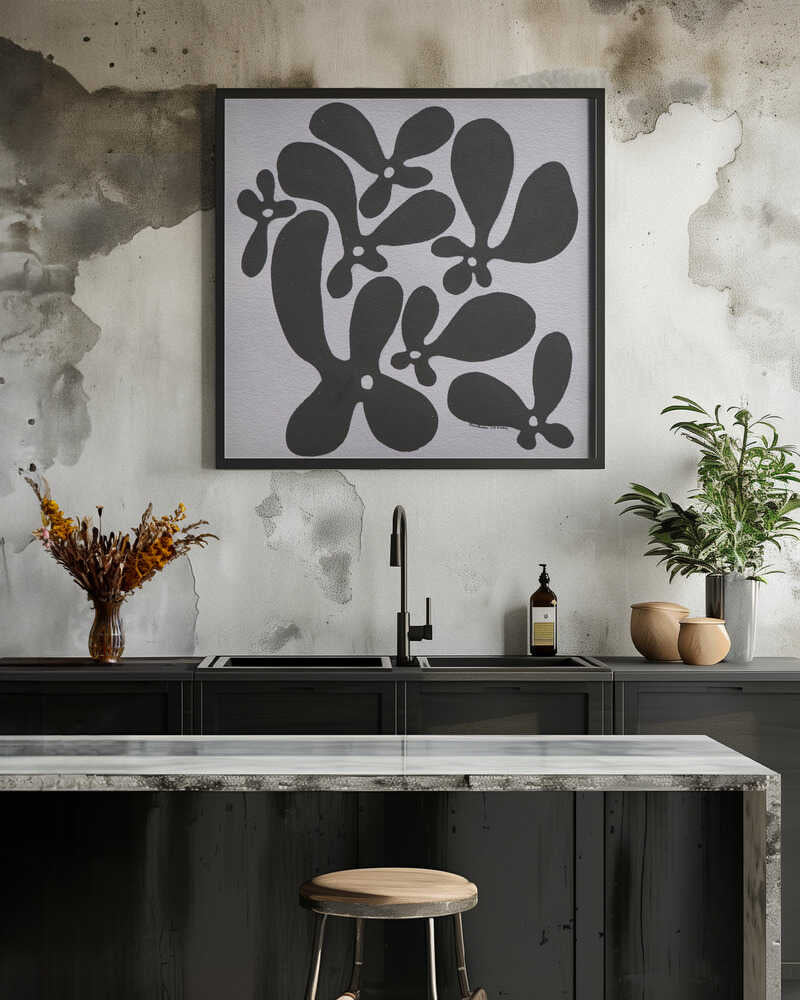 Flowers 05, Ink On Paper