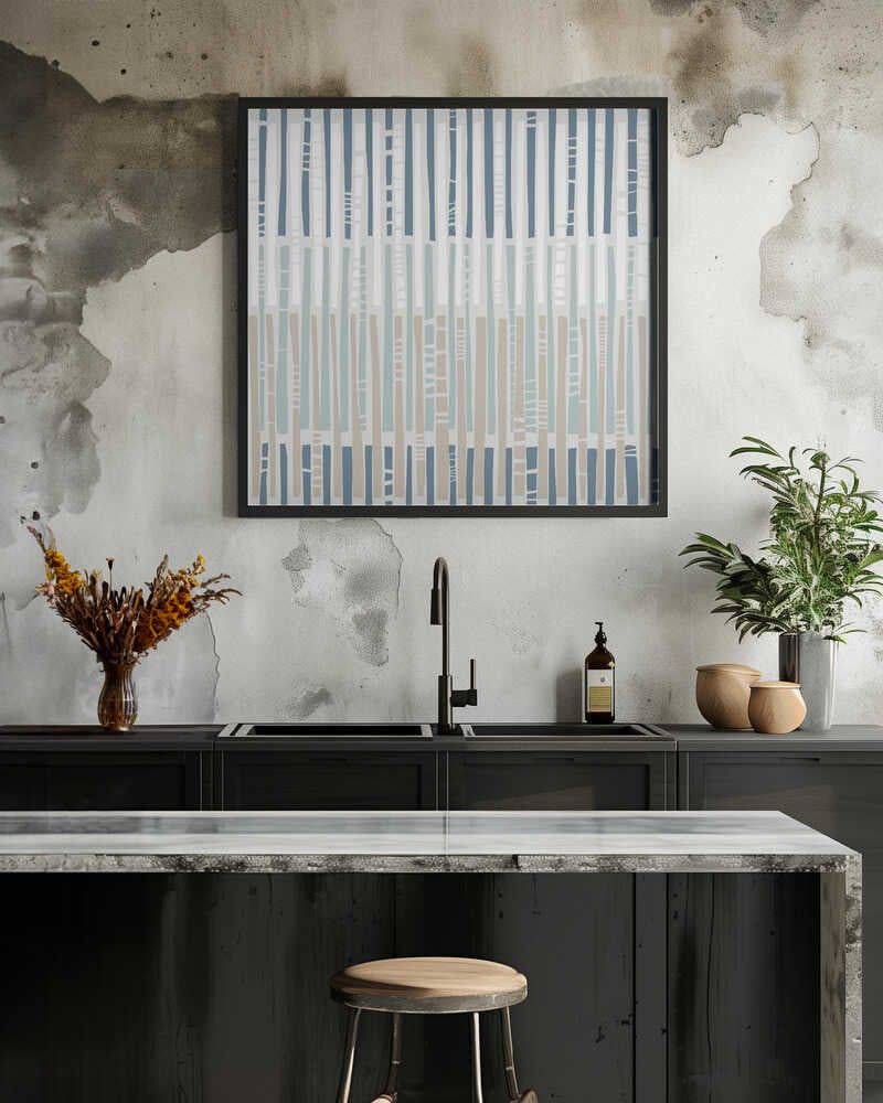 City life geometrics beams soft grey pattern