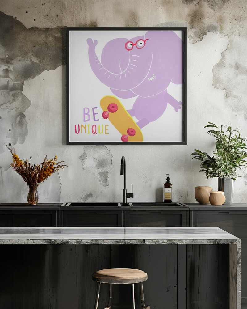 Be Cool! Funny Elephant Skates at the Skatepark by Carla Daly