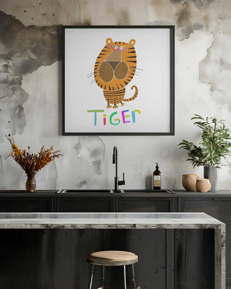 Dal 122b Tiger Dots 35x35