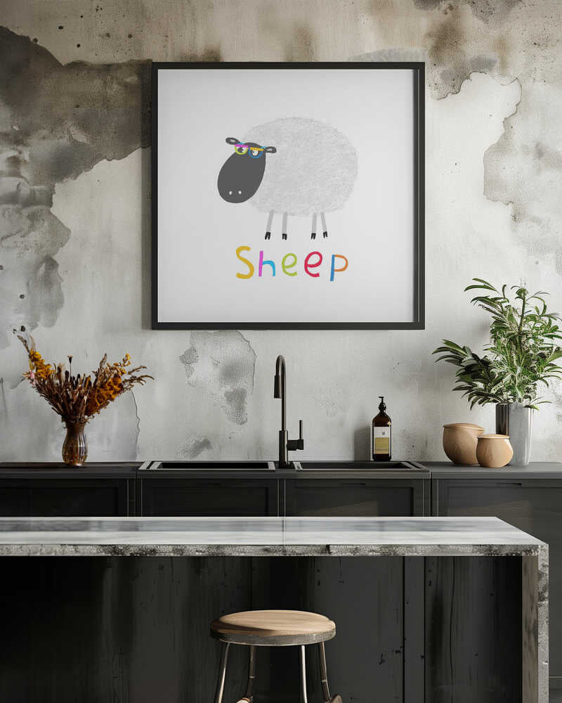 Dal 136d Sheep Dots 35x35