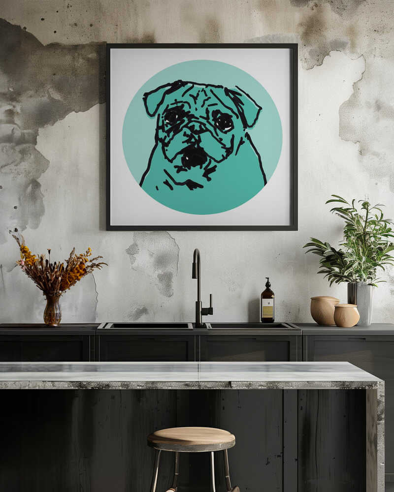 A Very Modern Pug Dot 1