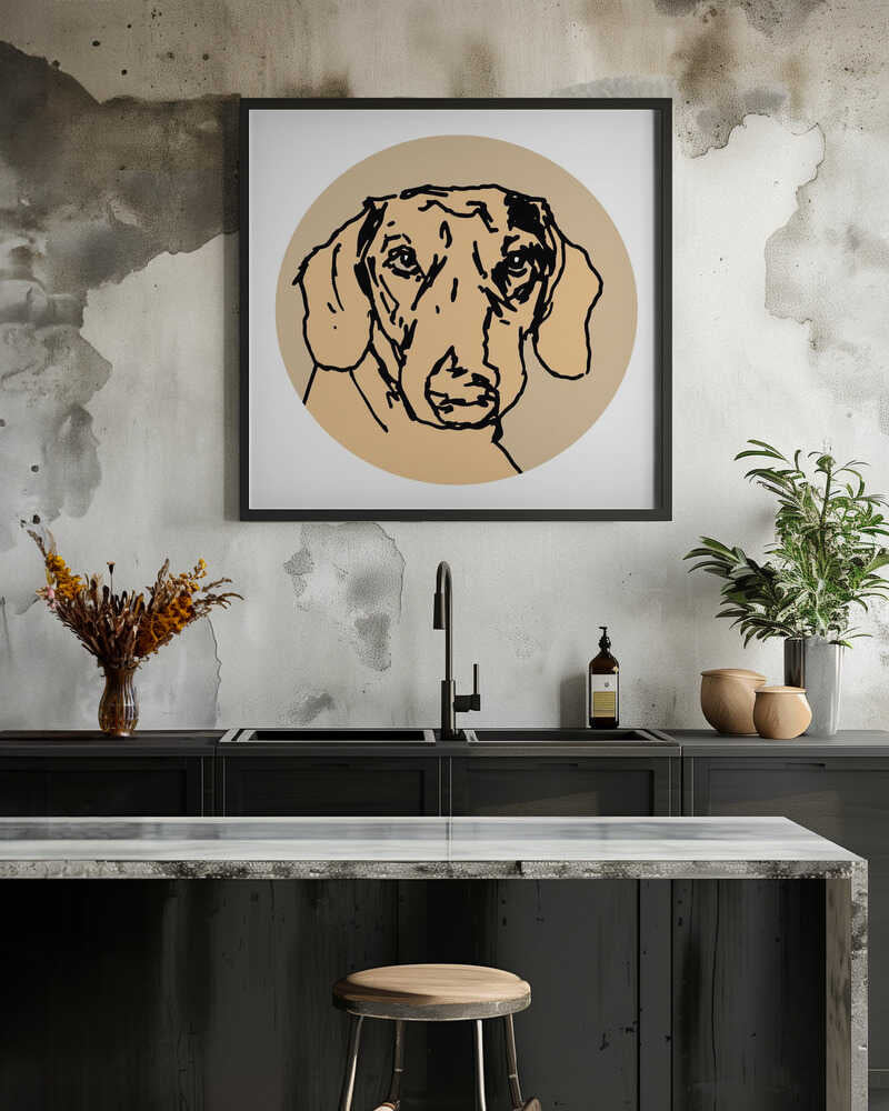 A Very Modern Sausage Dog Dot 2