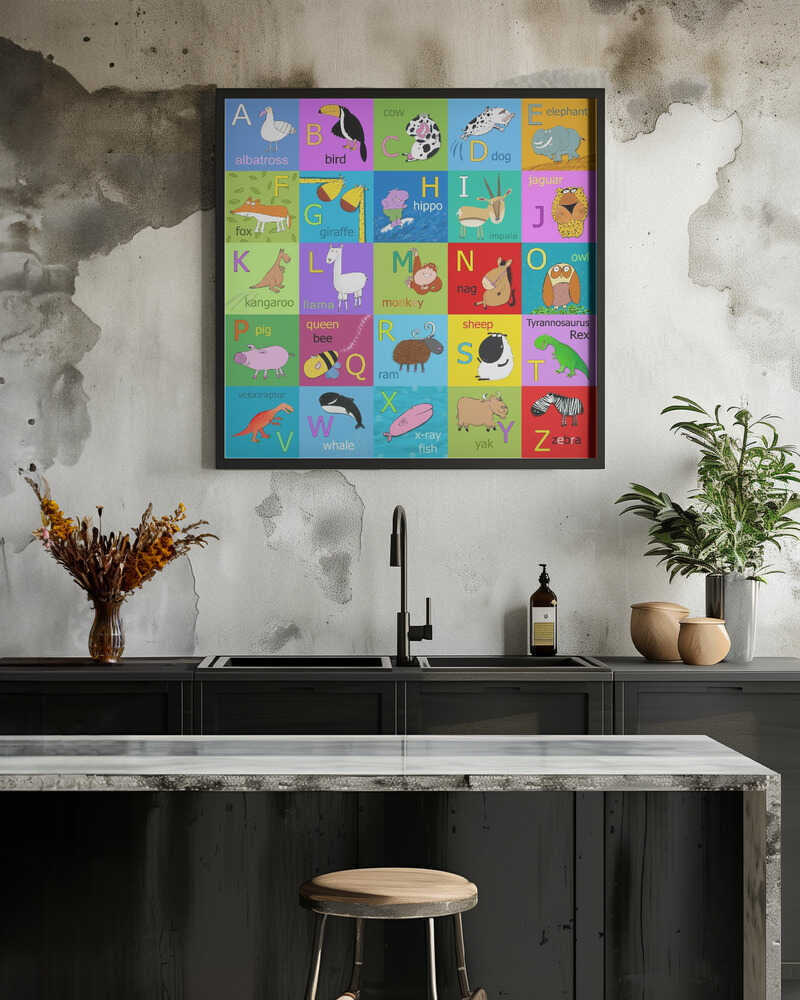 Illustrated Animal Alphabet by Carla Daly