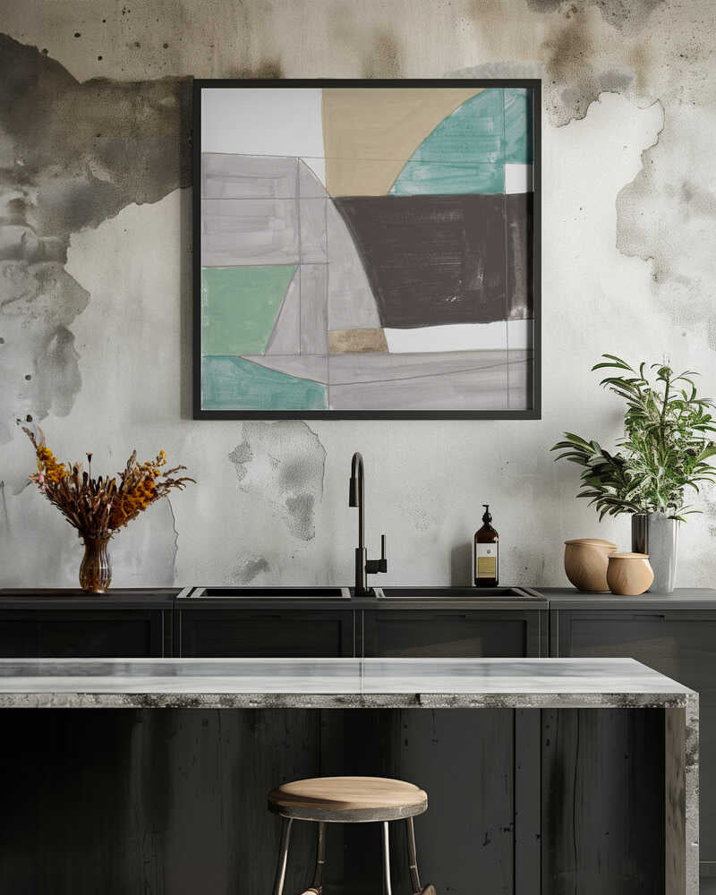 Earthy Geometrics No1