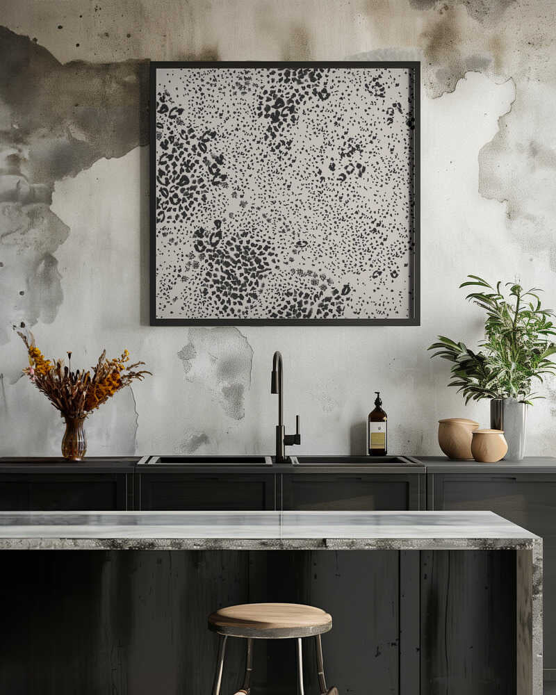 Animal Print - Gray and Black