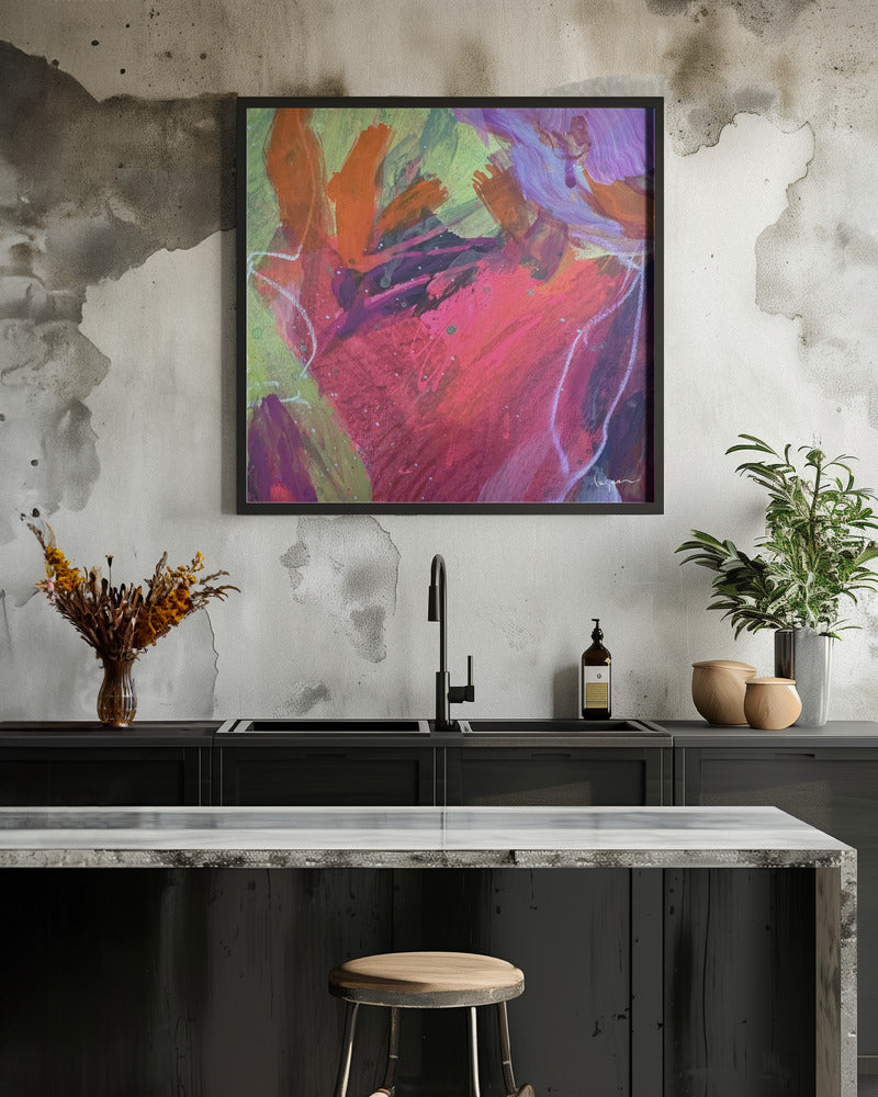 Everbloom Pink Abstract