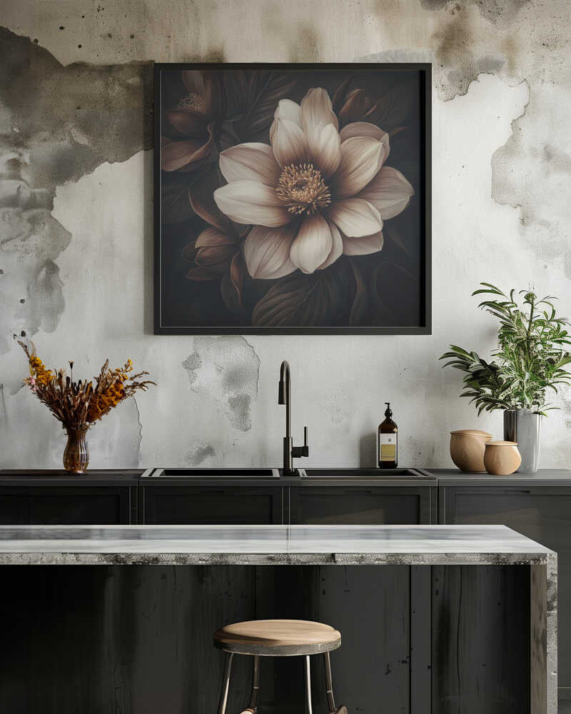 Brown Floral Beauty Ii