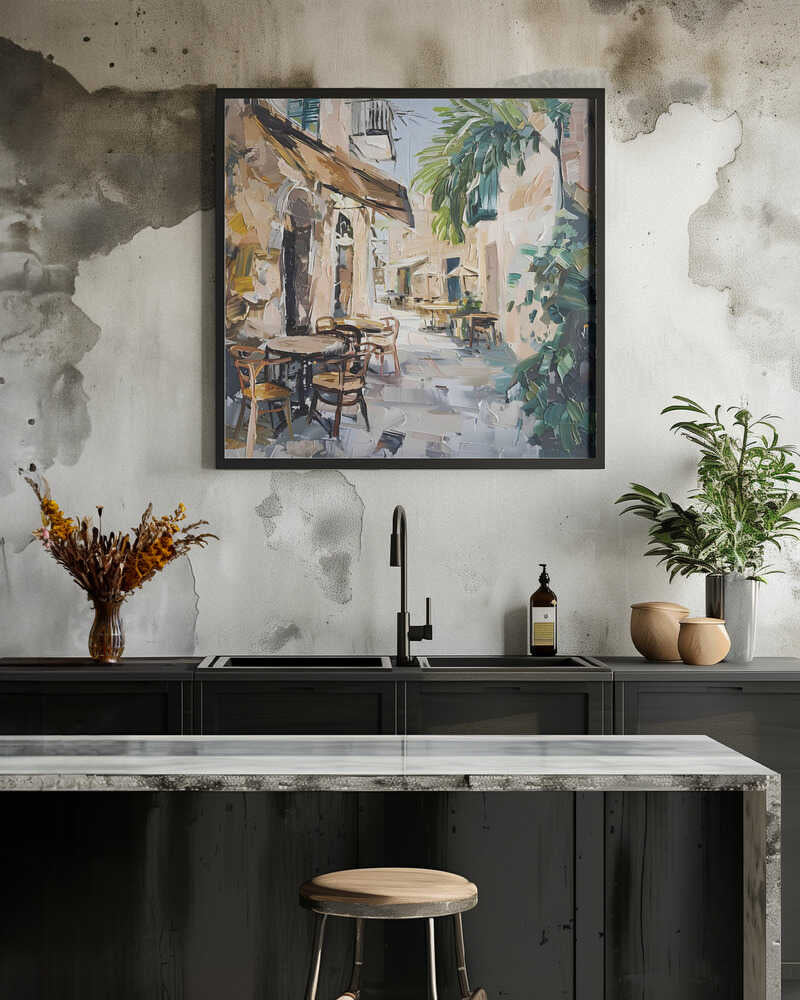 Cafe Street Mallorca Spain