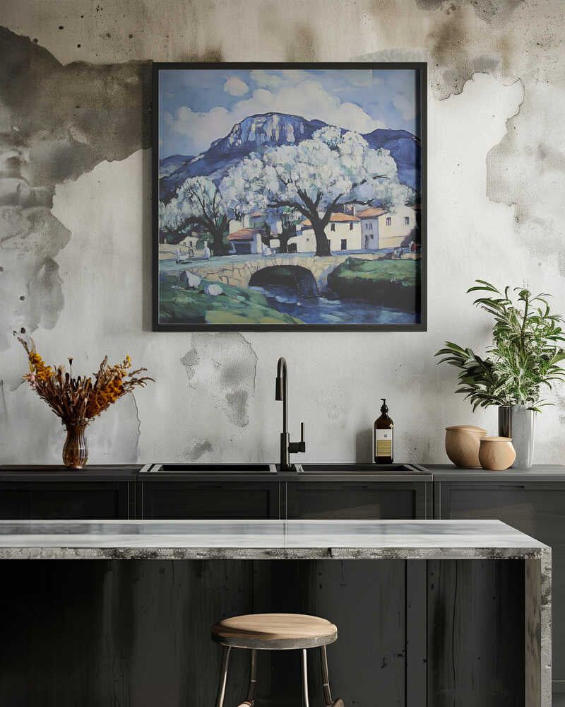 Bridge Over a Stream