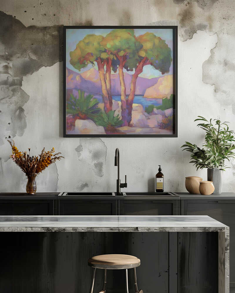 Three Trees By the Sea