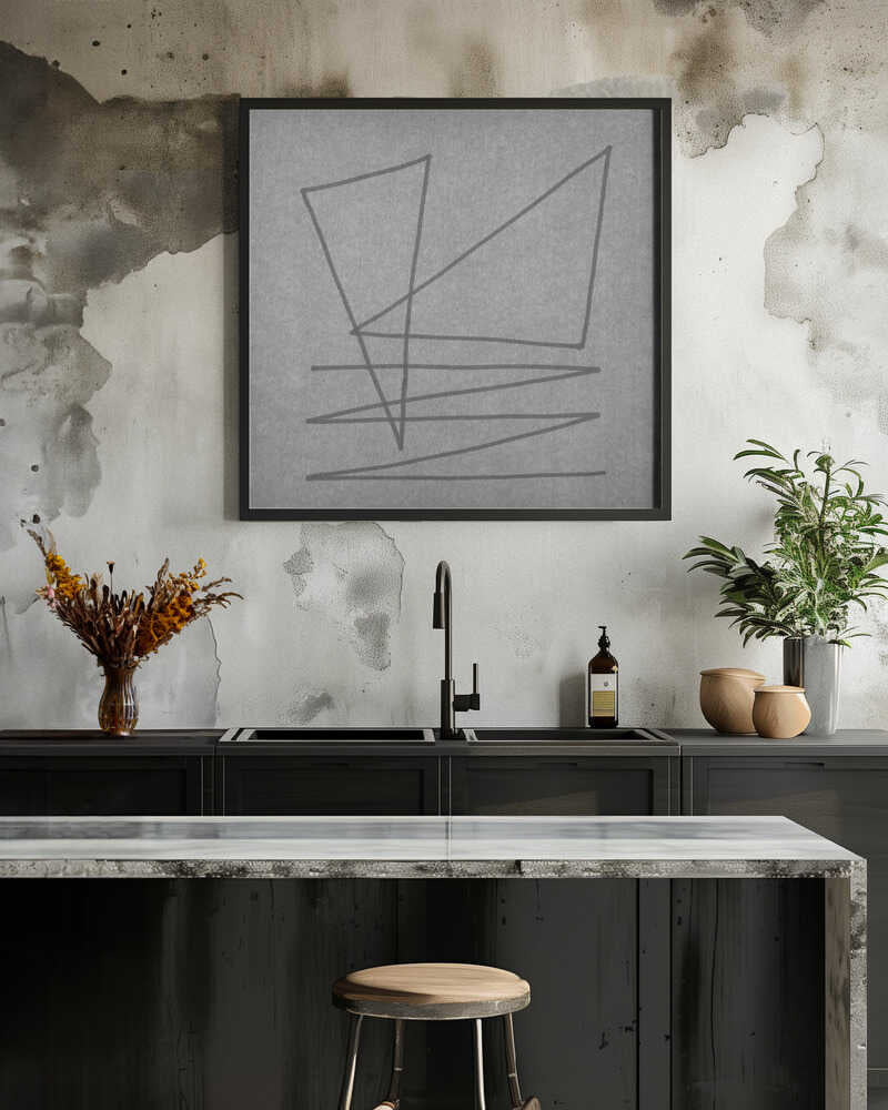 Triangles And Horizontal Lines