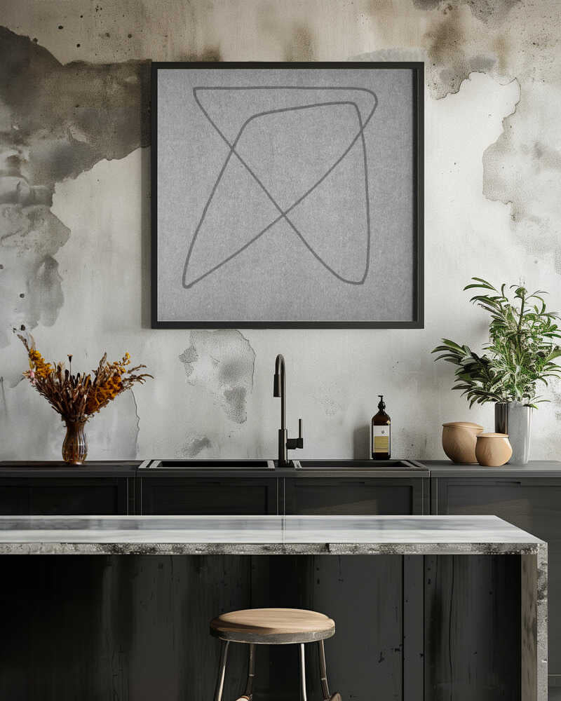 Two Intersecting Organic Lines