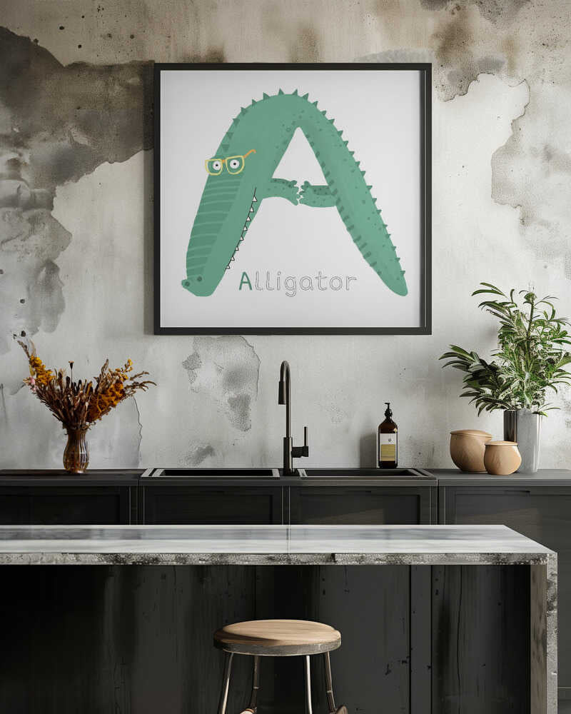 A is for Alligator
