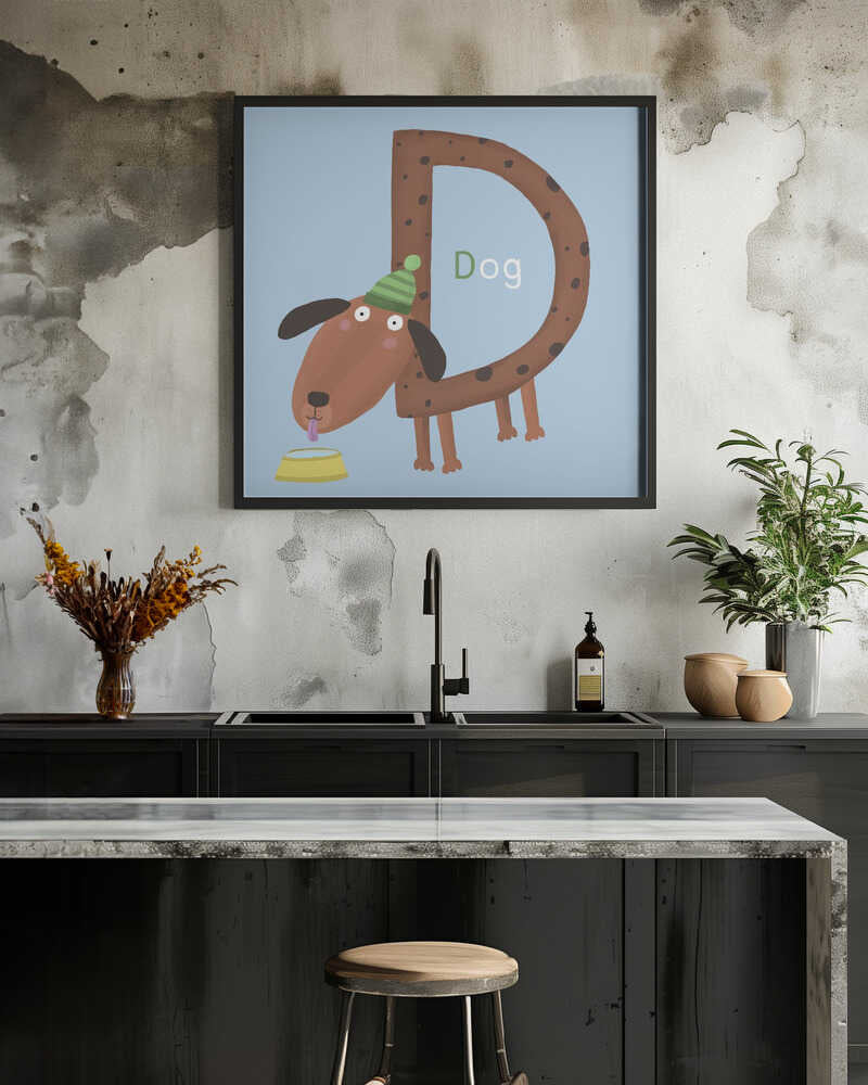 Whimsical Dog Shaped