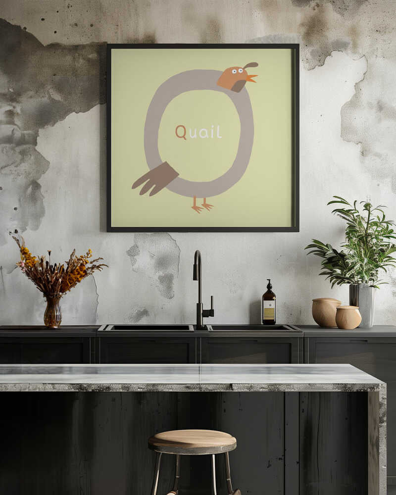 Quirky Quail Letter