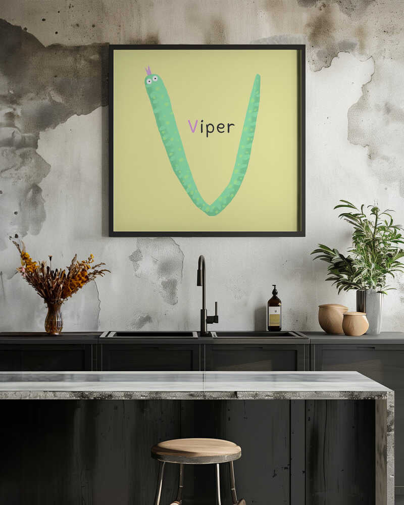 Viper Shaped Cartoon