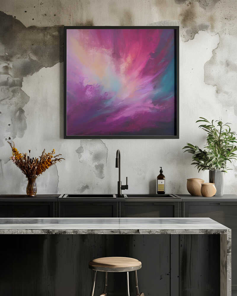 Expressive Colorful Brushstrokes