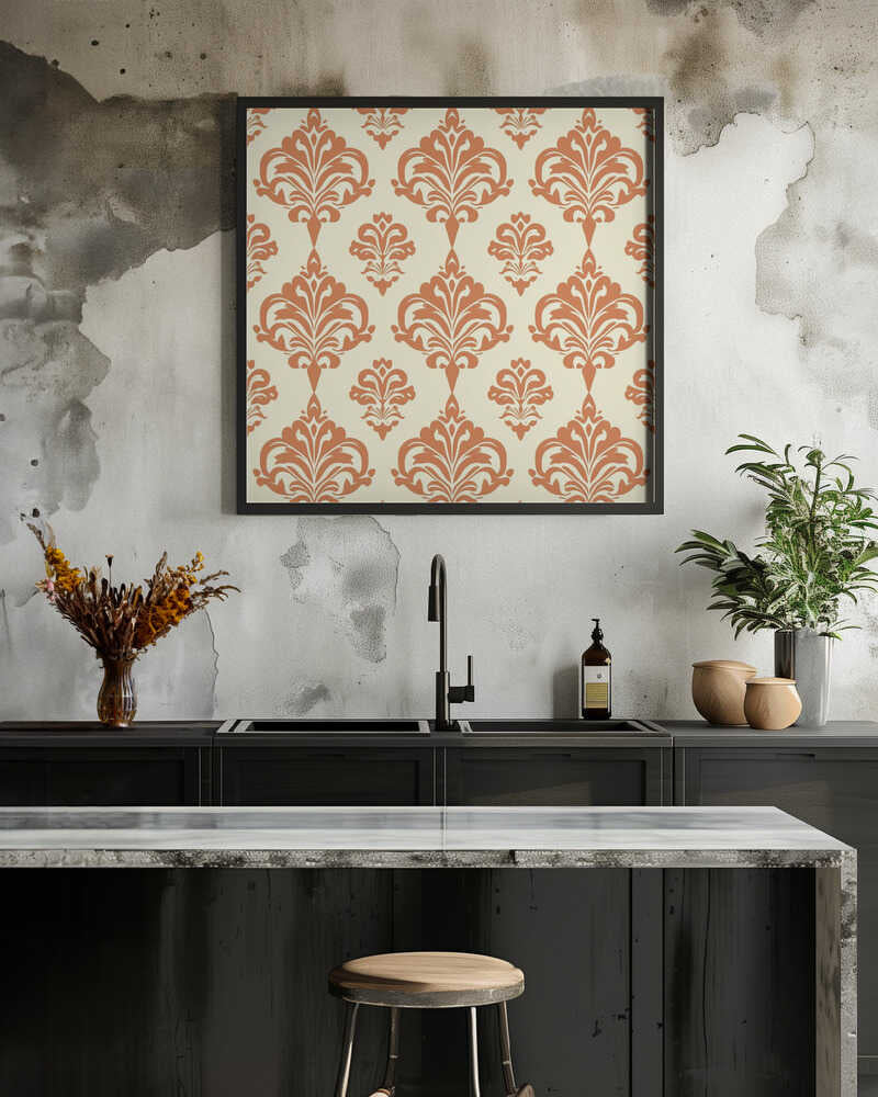 Vintage Terracotta Pattern