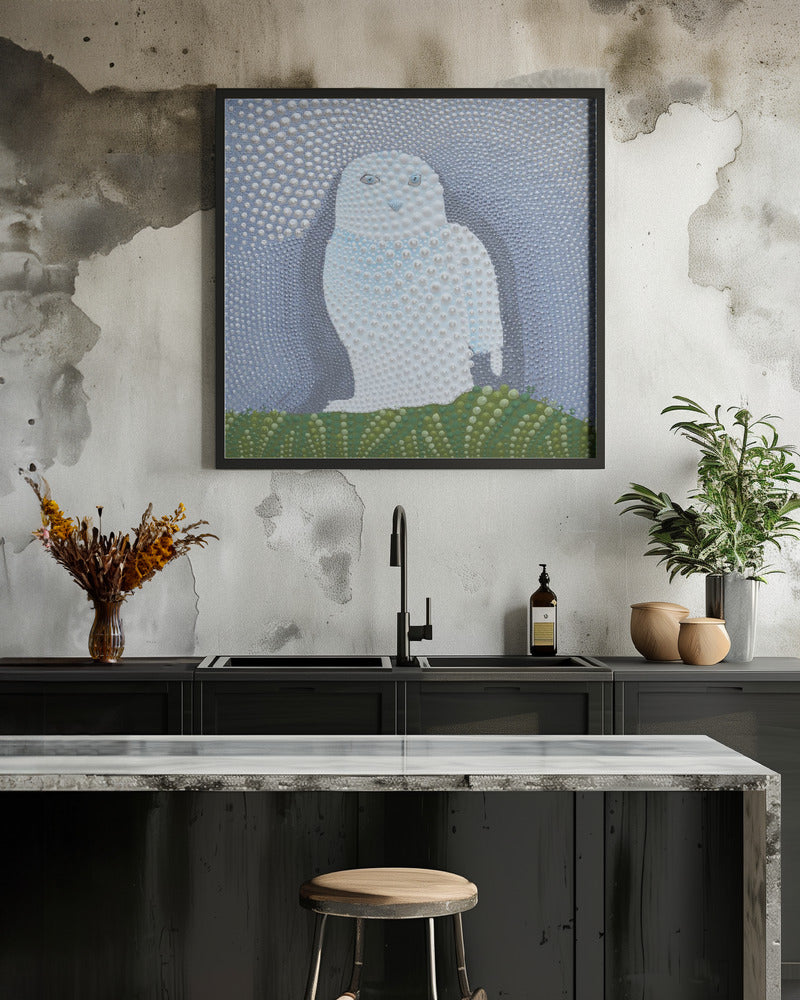 Beaded Snowy Owl
