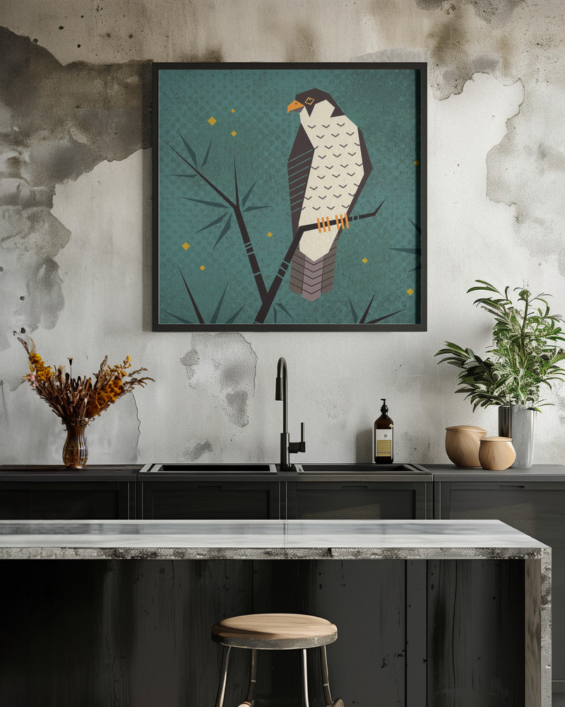 Bird Series Geometry Falcon