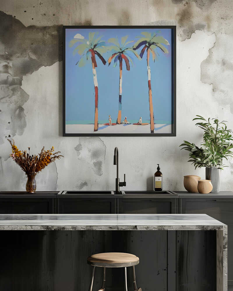 Three Palm Trees